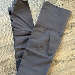 SPANX Brown High-Waisted Leggings